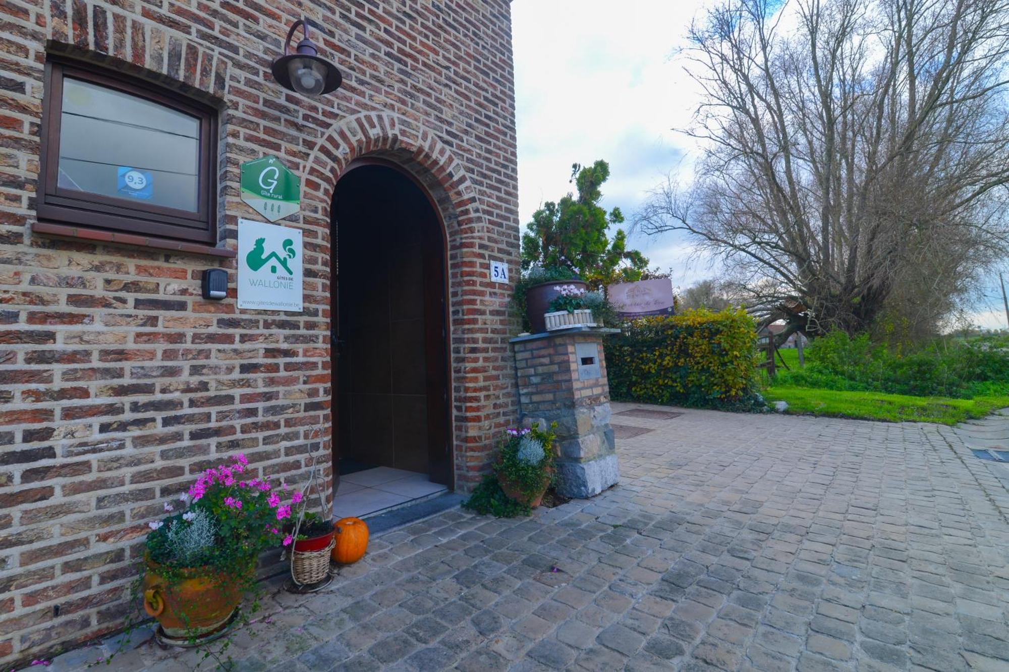 Villa Au Detour Du Trieu Estaimbourg Exterior foto