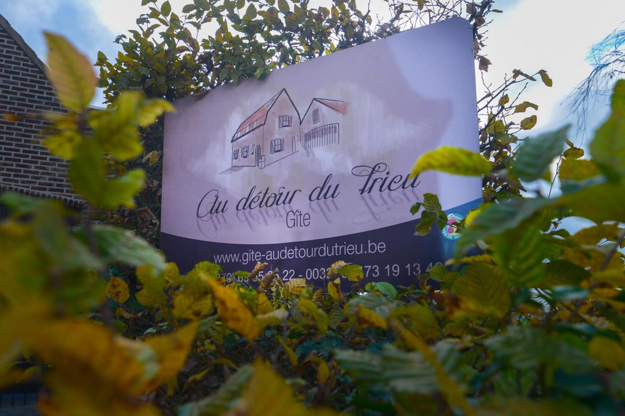 Villa Au Detour Du Trieu Estaimbourg Exterior foto